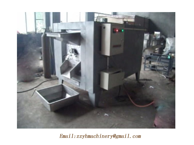 Peanut roasting machine