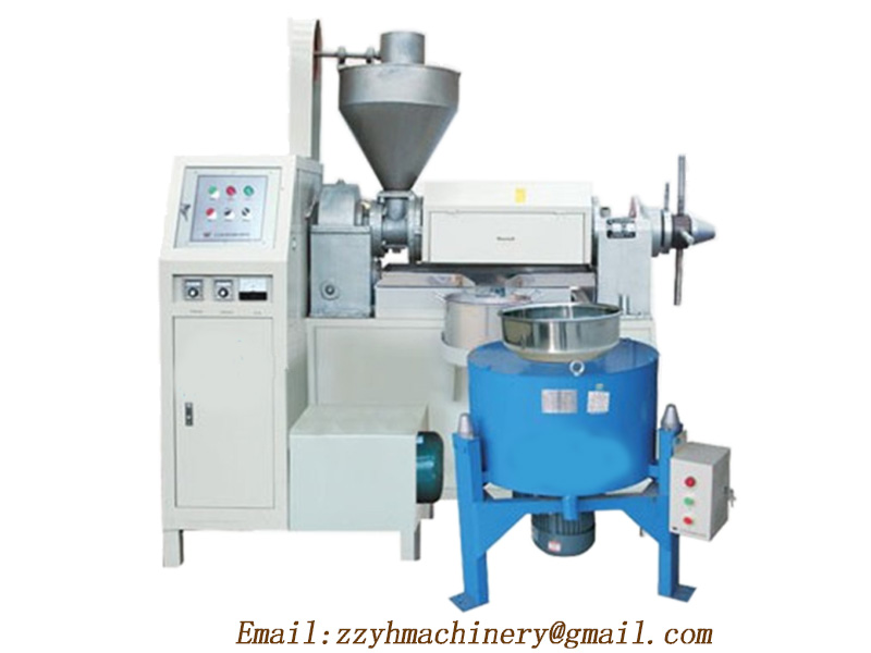 Large capacity oil press machine