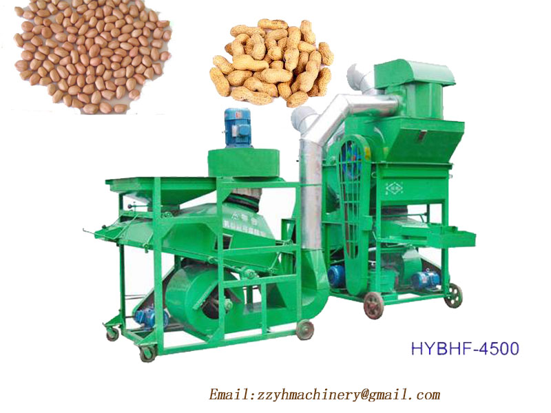 Peanut shelling machine