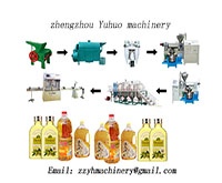 Large capacity oil production line
