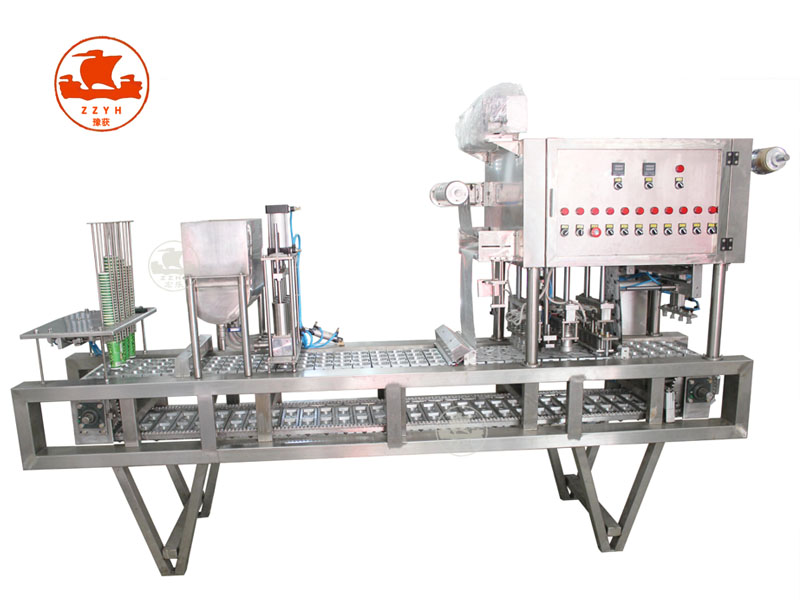 Automatic cup filling sealing machine 