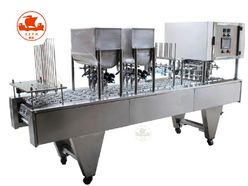 Automatic cup filling sealing machine 