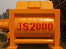 JS Series Twin Shaft Concrete Mixer