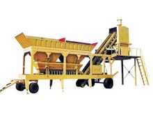 Mobile Concrete Mixing Plant