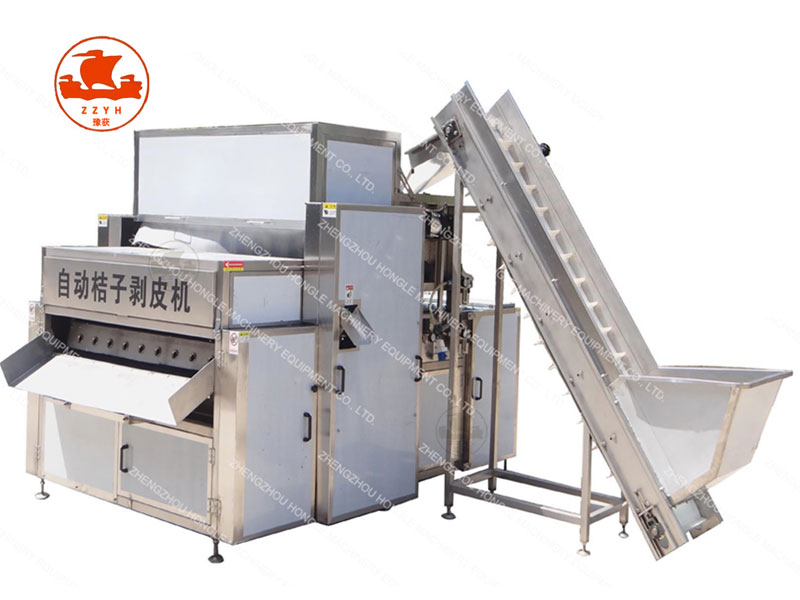 commercial orange peeling machine