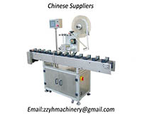 Automatic self adhesive flat surface labeling machine