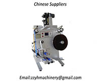 Semi automatic vertical round bottle labeling machine