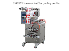Automatic half fluid packing machine
