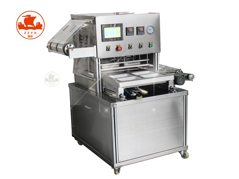 tray box sealing machine